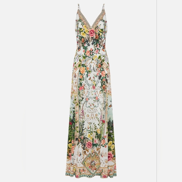Camilla Floral Maxi Dress - Multicolor - Picture 1 of 5